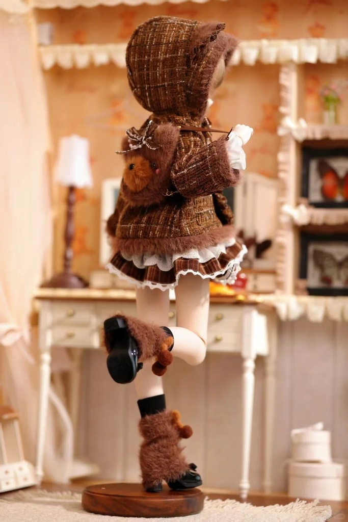 「受注」꒰チョコレートくま🧸꒱「1/4ドール服」