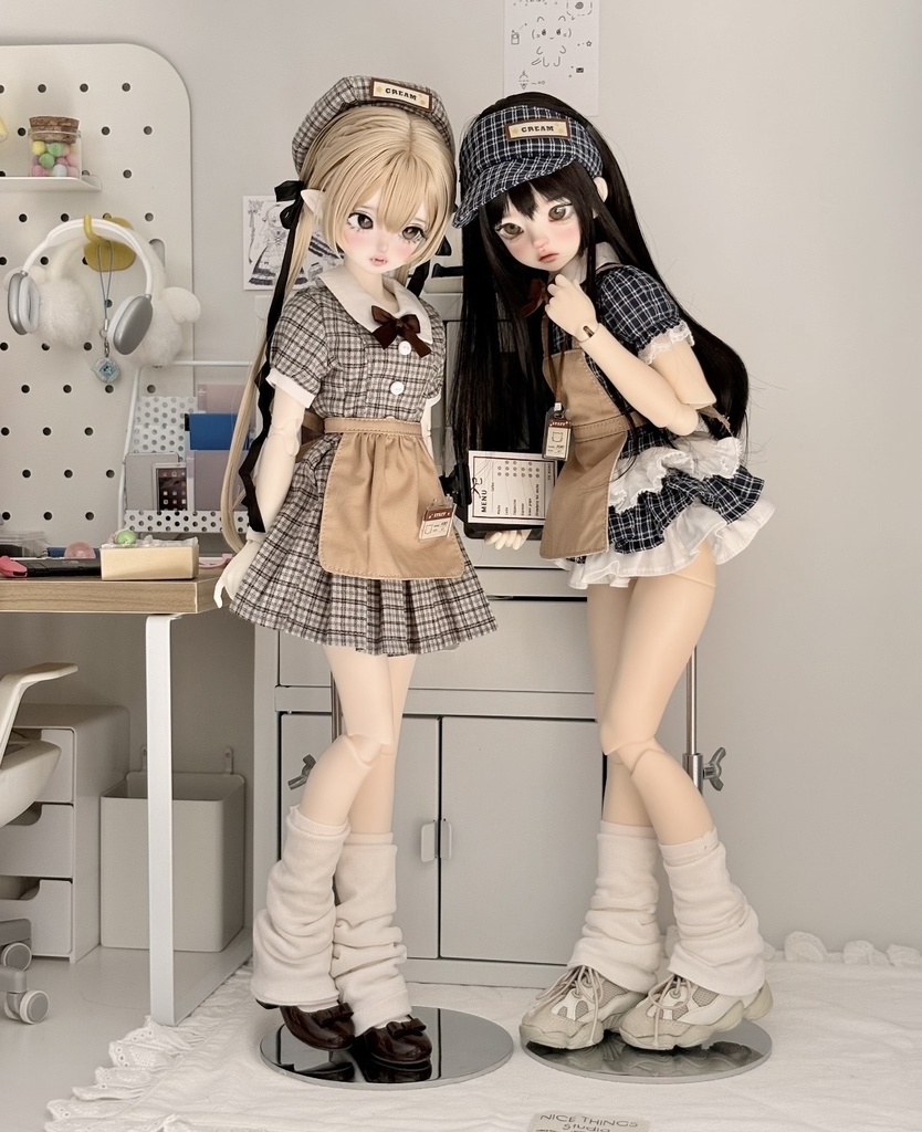 「受注」꒰栗クロワッサン🌰꒱「1/4・1/6・Azone・Ob22ドール服」