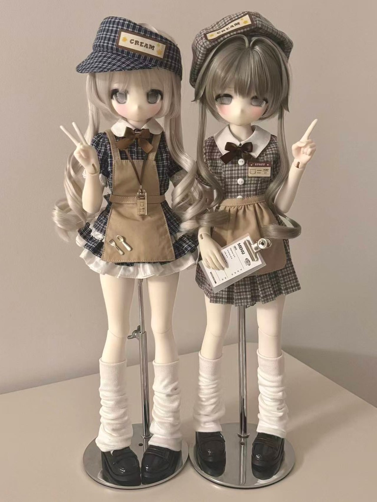 「受注」꒰栗クロワッサン🌰꒱「1/4・1/6・Azone・Ob22ドール服」