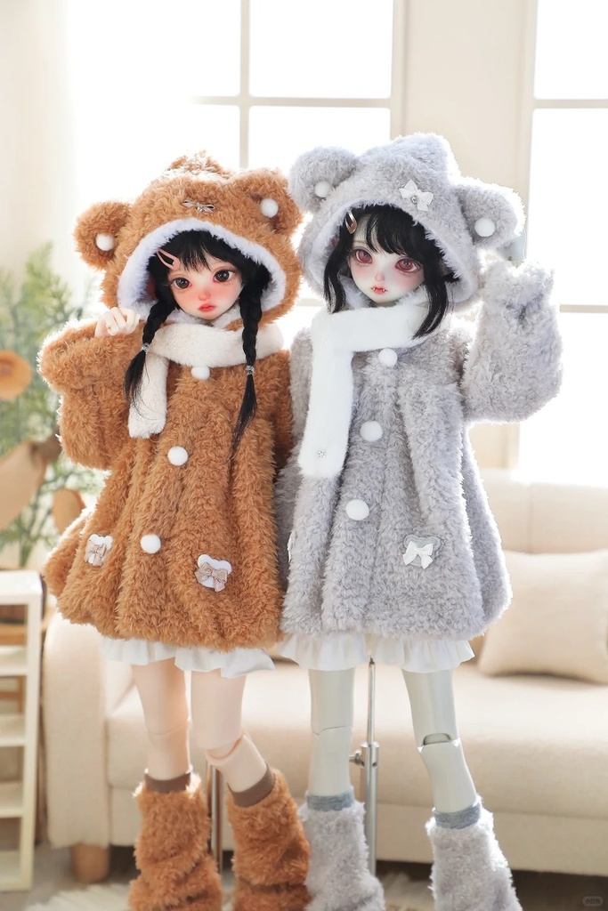 「受注」꒰くまくま ♡ シャカキャン꒱「1/4ドール服 MDD・MSD/OF」