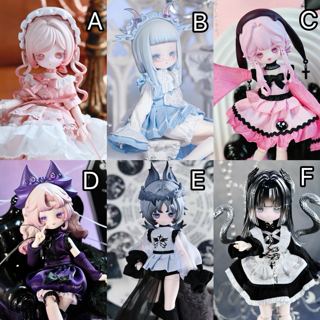 「受注」꒰ルルリンの物語・万物初醒꒱ 「1/8 BJD」ブラインドボックス