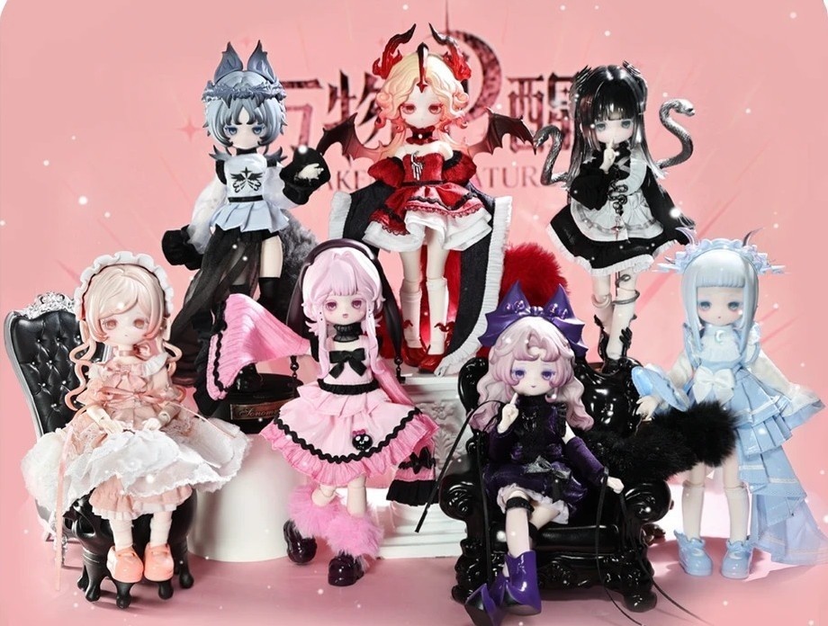 「受注」꒰ルルリンの物語・万物初醒꒱ 「1/8 BJD」ブラインドボックス