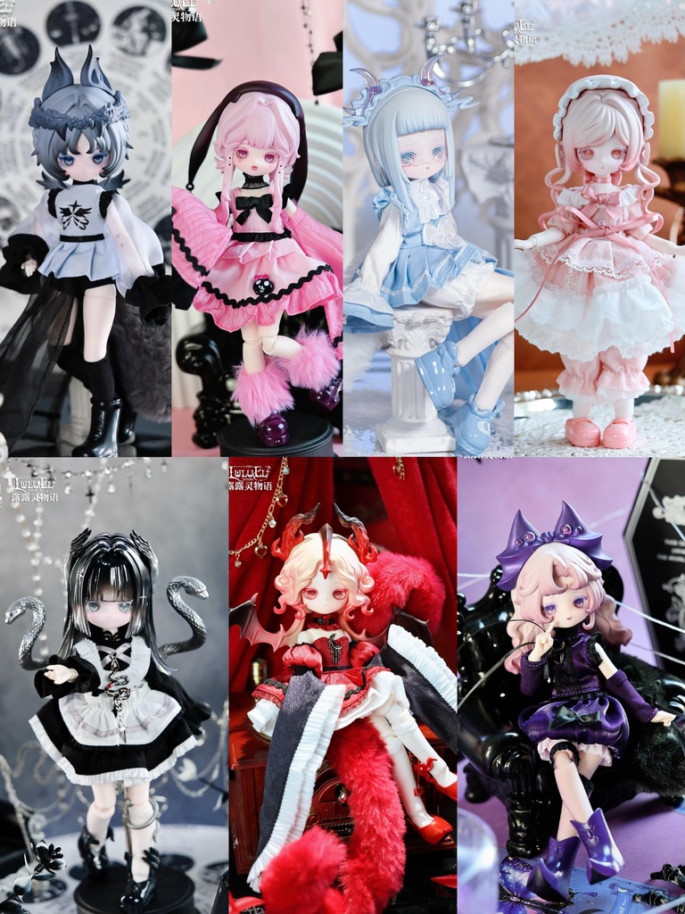 「受注」꒰ルルリンの物語・万物初醒꒱ 「1/8 BJD」ブラインドボックス