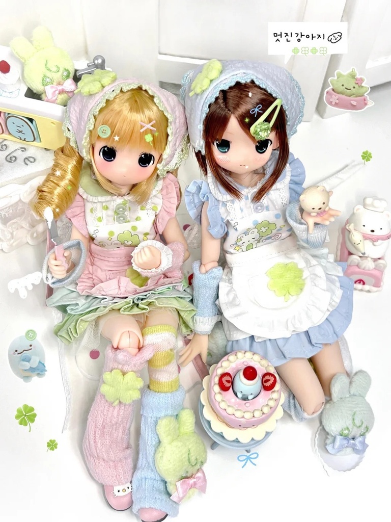 「受注」꒰ベリーパレット꒱「1/4・1/6ドール服 MDD, KUMAKO, AZONE/OF」