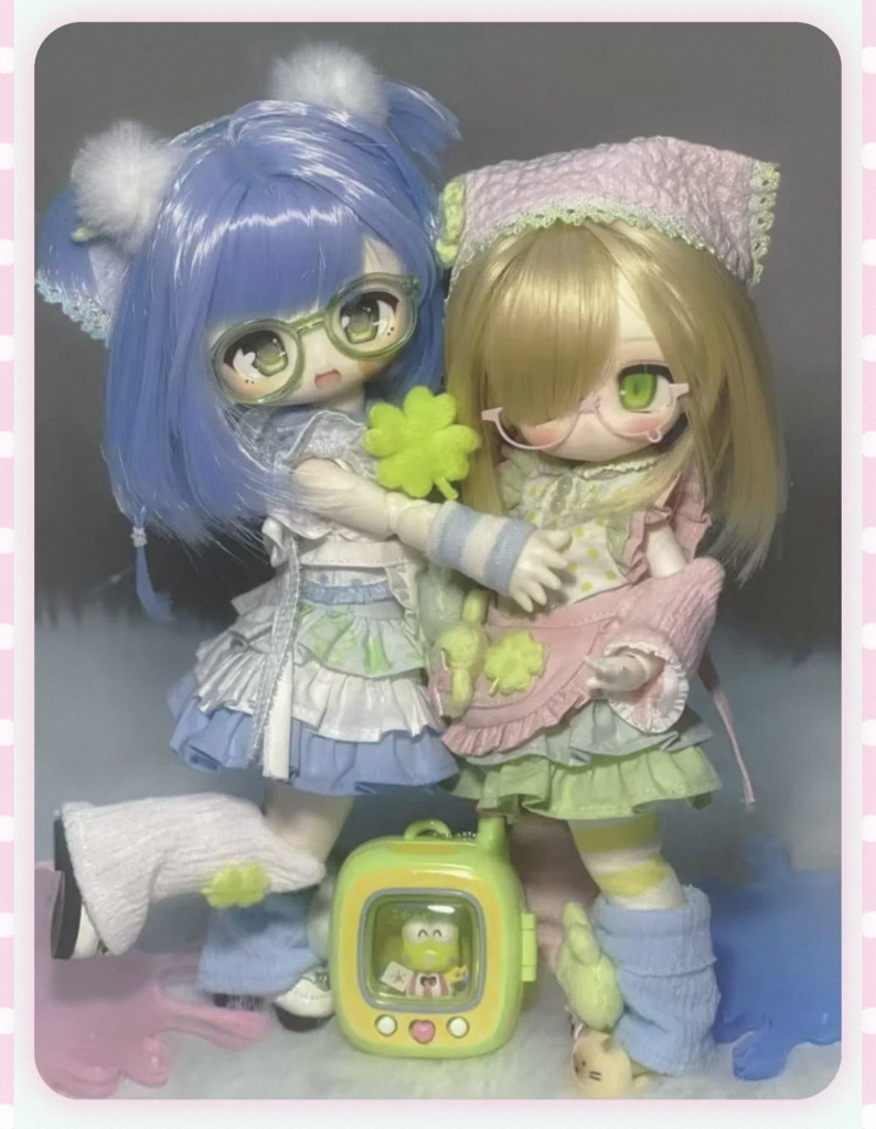 「受注」꒰ベリーパレット꒱「1/4・1/6ドール服 MDD, KUMAKO, AZONE/OF」