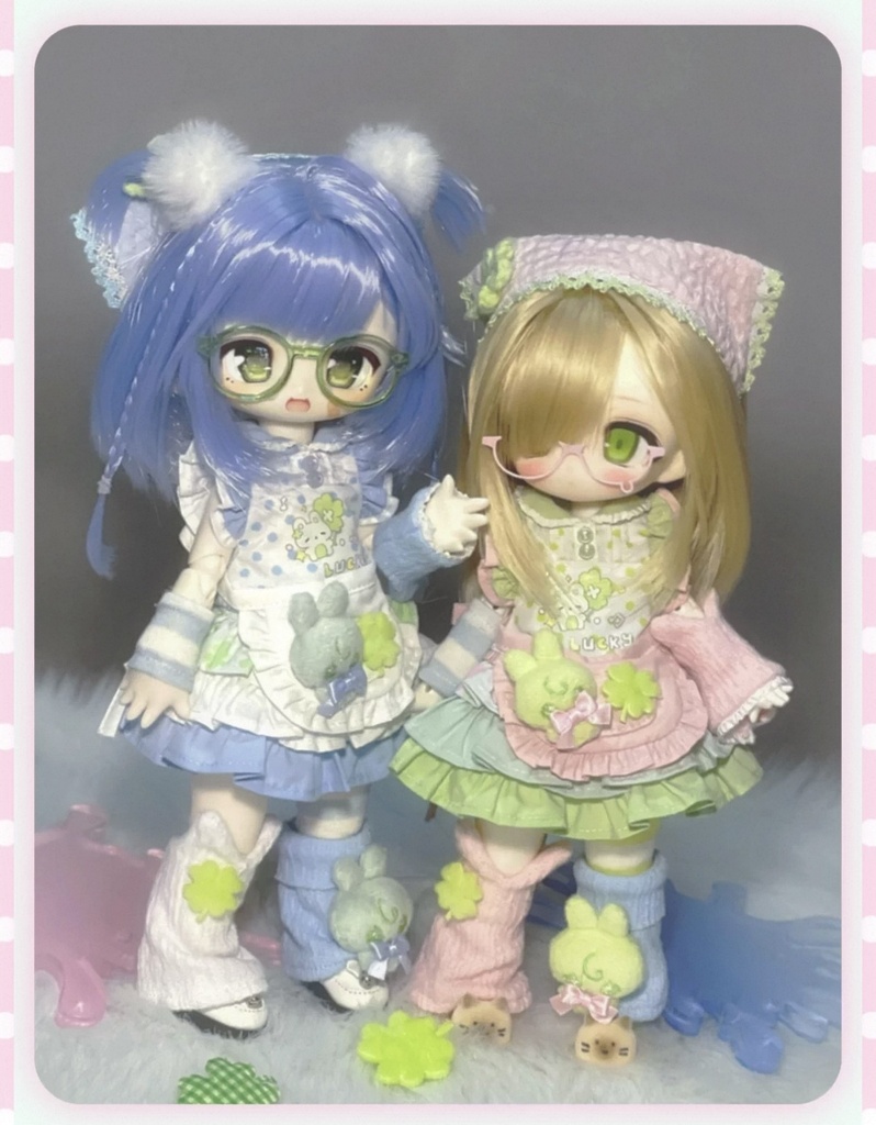 「受注」꒰ベリーパレット꒱「1/4・1/6ドール服 MDD, KUMAKO, AZONE/OF」