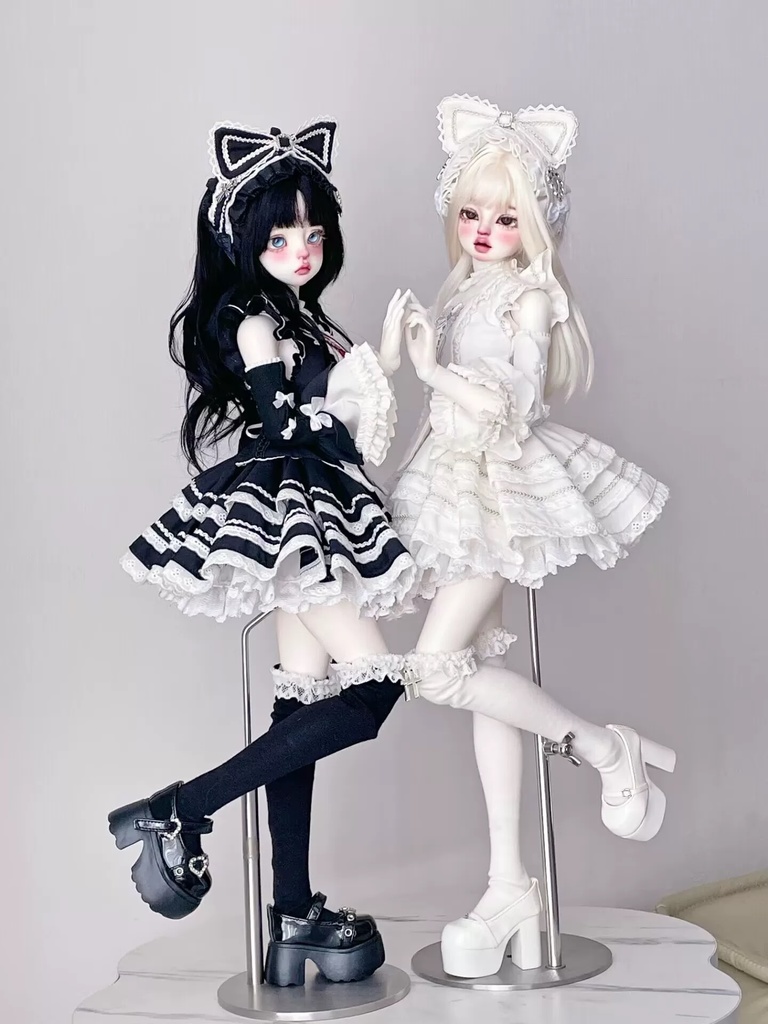 「受注」꒰ゴシックハートリズム꒱「1/6ドール · 1/4ドール服」