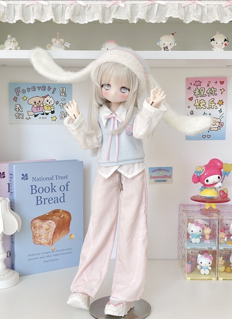 「受注」꒰バブルガム꒱「1/6・1/4ドール服」