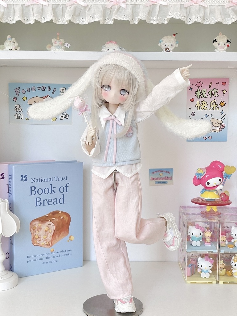 「受注」꒰バブルガム꒱「1/6・1/4ドール服」