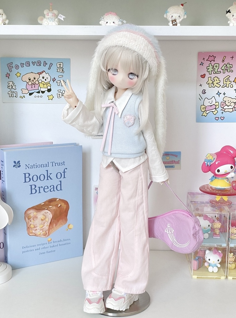 「受注」꒰バブルガム꒱「1/6・1/4ドール服」