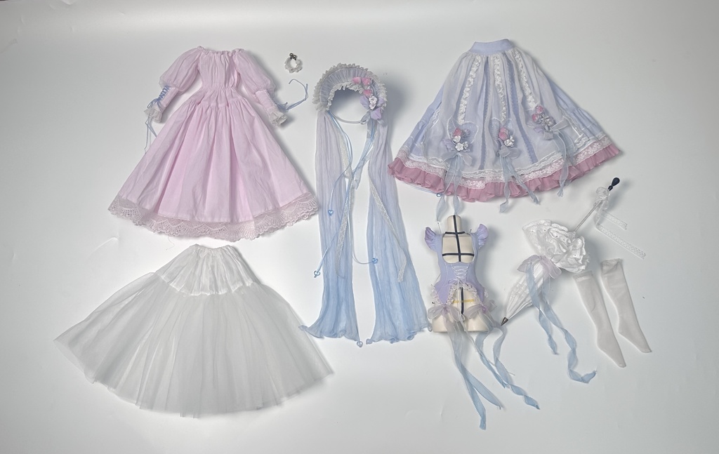 「受注」꒰ベリーガーデン꒱「1/4ドール服」