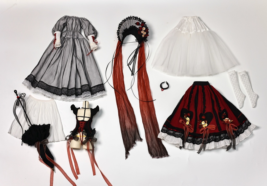 「受注」꒰ベリーガーデン꒱「1/4ドール服」