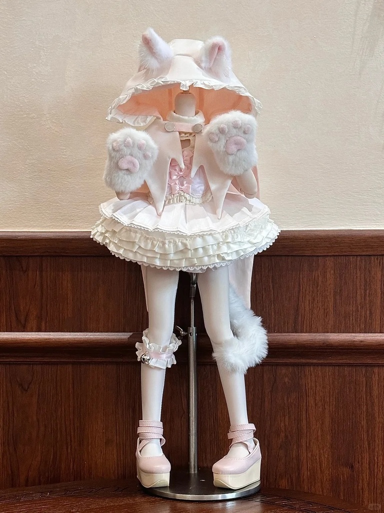 「受注」꒰猫耳姫のケープ꒱「1/4ドール/Azone」