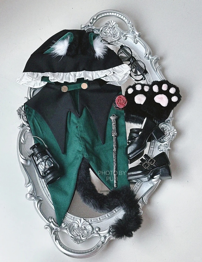 「受注」꒰猫耳姫のケープ꒱「1/4ドール/Azone」