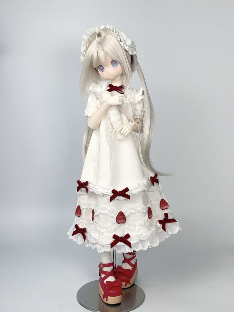 「受注」꒰いちごクリーム꒱「1/4ドール・1/6ドール服・Azone」