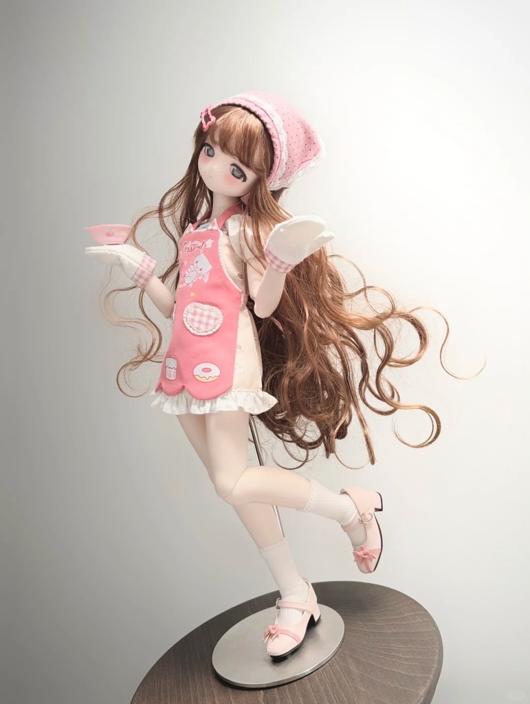 「受注」꒰ちいさなパティシエール🍰꒱「1/4ドール服 MDD, KUMAKO/OF」