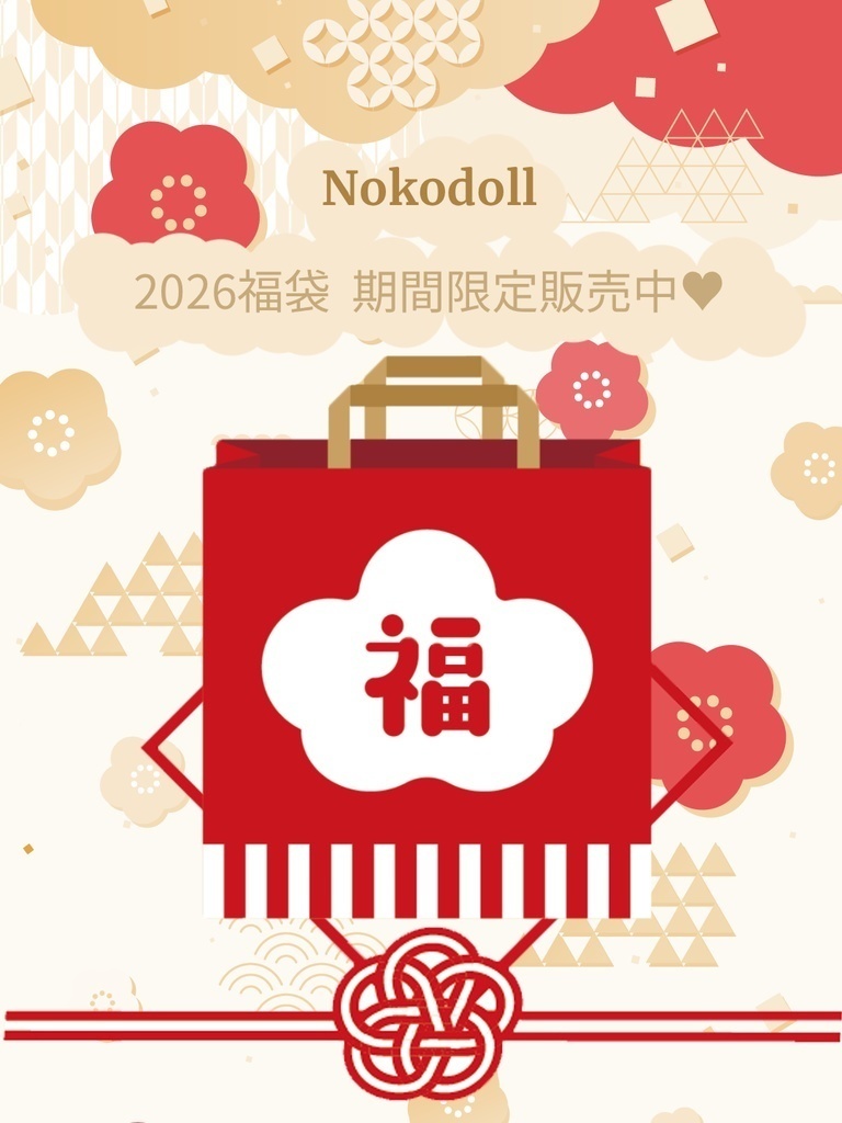 ！限定受注中！2026 NOKOの福袋「ブラインドドール」