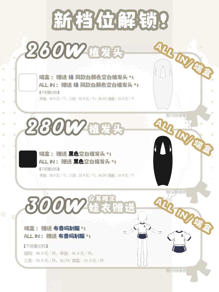 「受注」꒰眠る光MOFU💫꒱「1/6 BJD 植毛ドール」ブラインドボックス