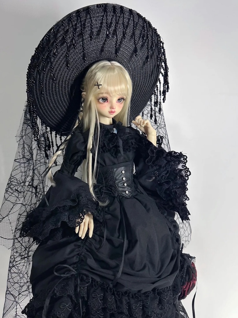 「受注」꒰十三夜の月꒱「sdgr・1/4ドール服」