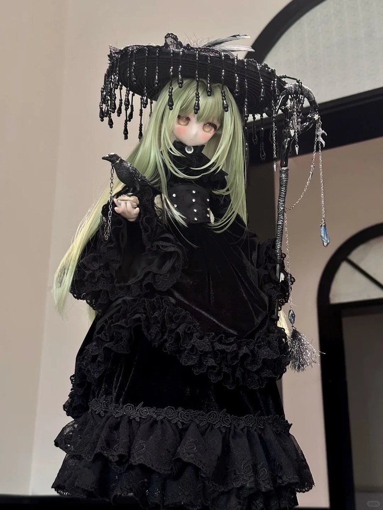 「受注」꒰十三夜の月꒱「sdgr・1/4ドール服」