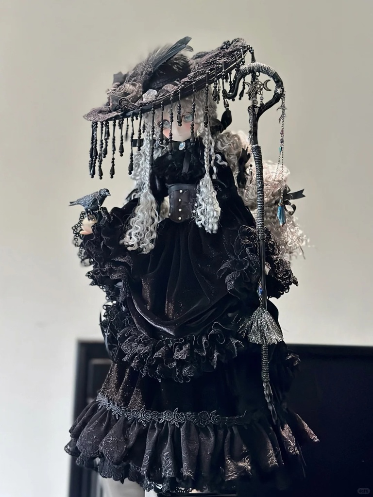 「受注」꒰十三夜の月꒱「sdgr・1/4ドール服」