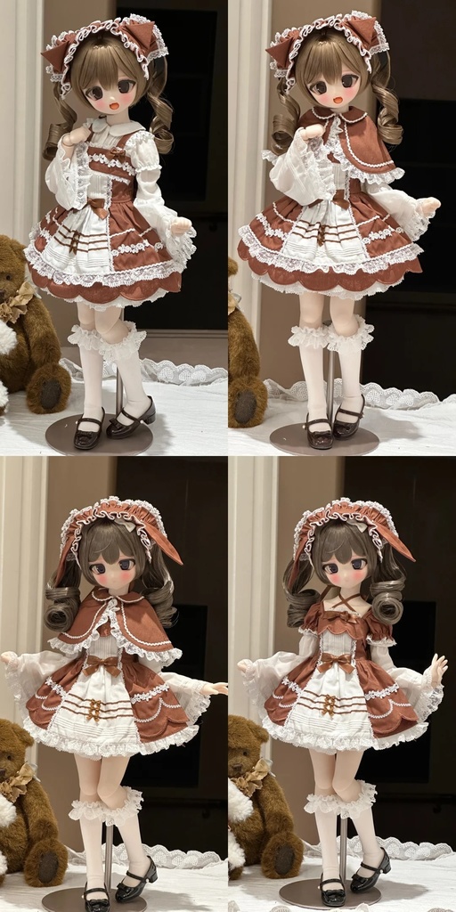 「受注」꒰セレナーデ🎼꒱「 1/4ドール服 MDD/OF」