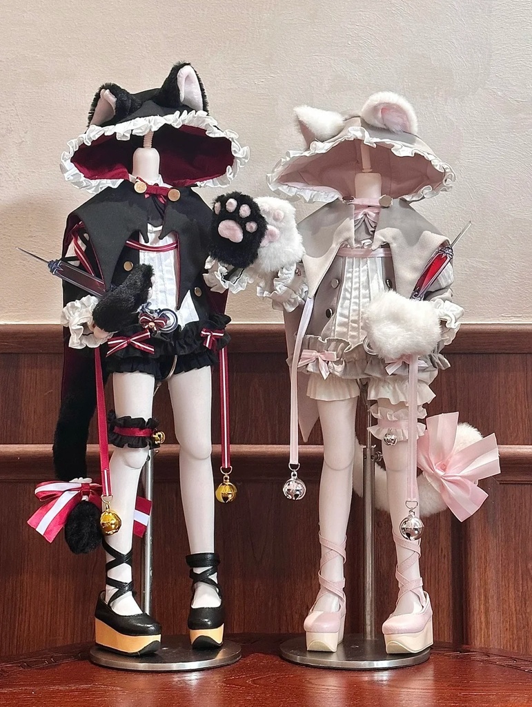 「受注」꒰吸血猫꒱「 1/4ドール服 MDD/OF」