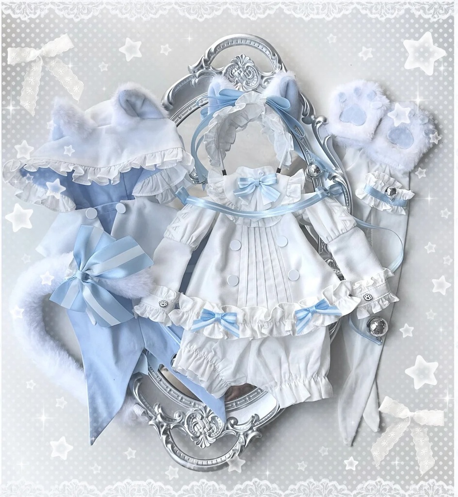 「受注」꒰吸血猫꒱「 1/4ドール服 MDD/OF」