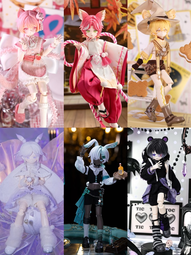 「通販」꒰異象の天国꒱「1/8 BJD」ブラインドボックス