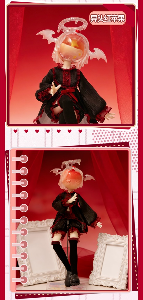 「受注」꒰異象の天国꒱「1/8 BJD」ブラインドボックス