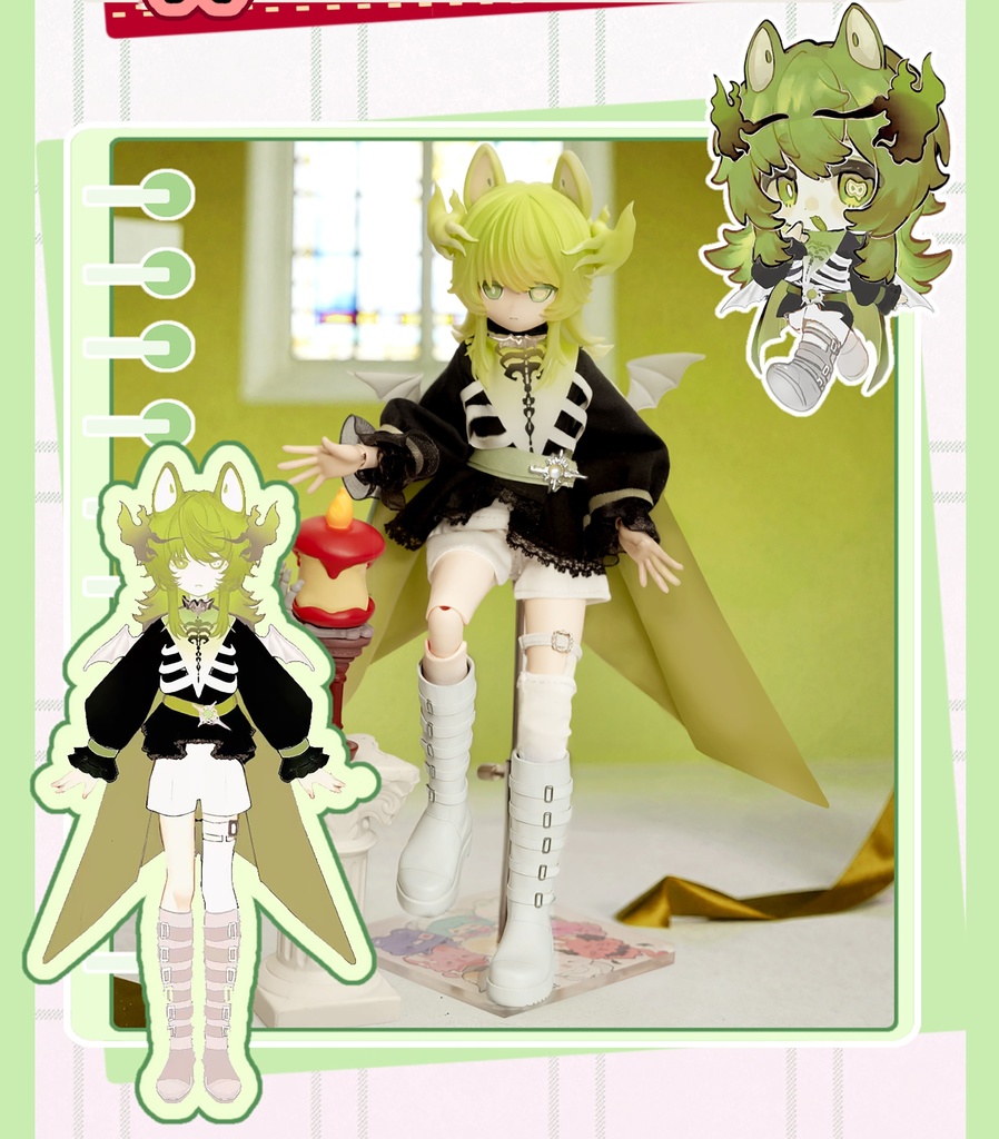 「受注」꒰異象の天国꒱「1/8 BJD」ブラインドボックス