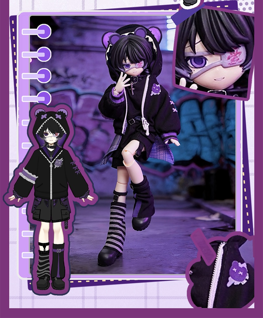 「受注」꒰異象の天国꒱「1/8 BJD」ブラインドボックス