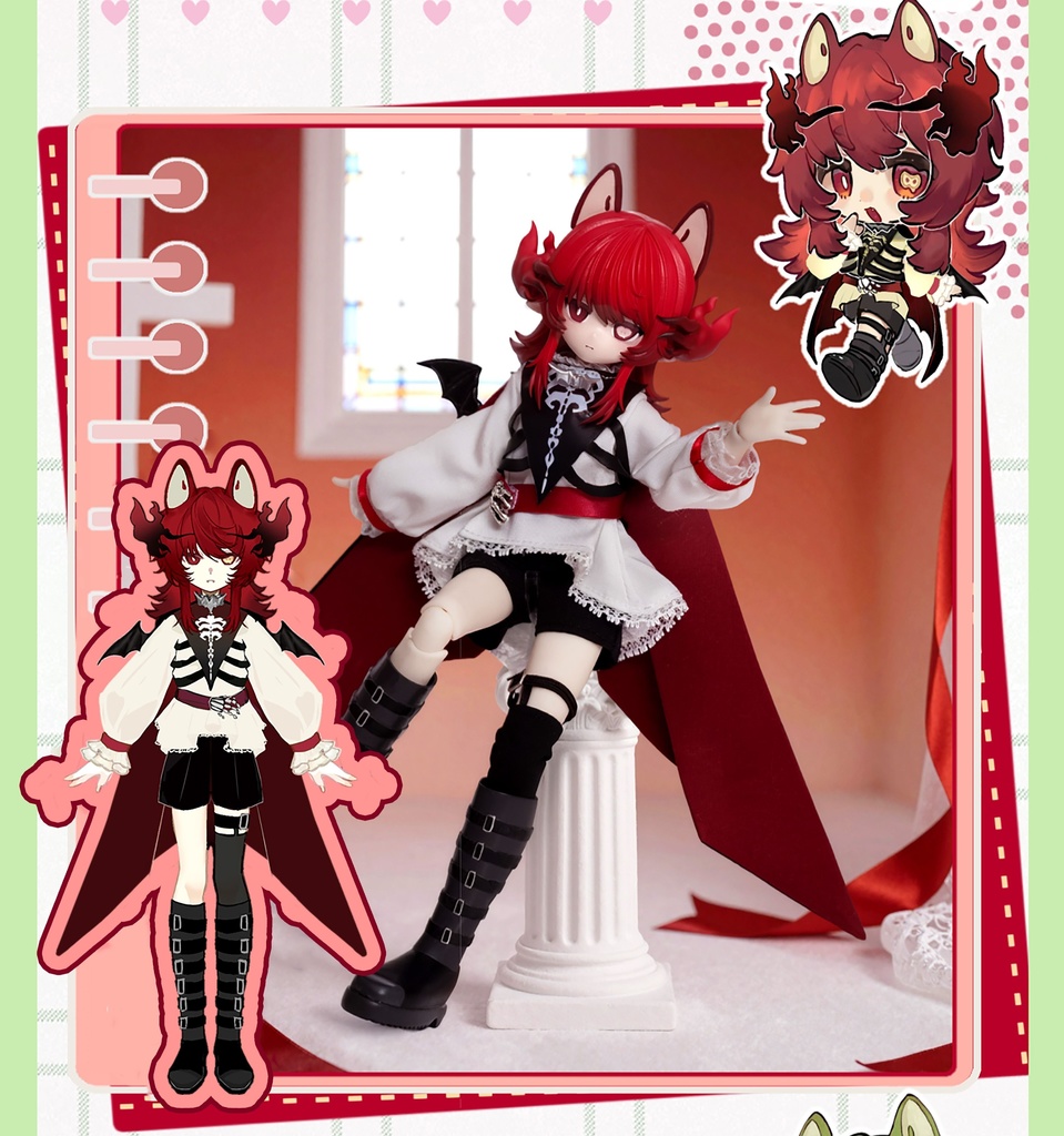 「受注」꒰異象の天国꒱「1/8 BJD」ブラインドボックス