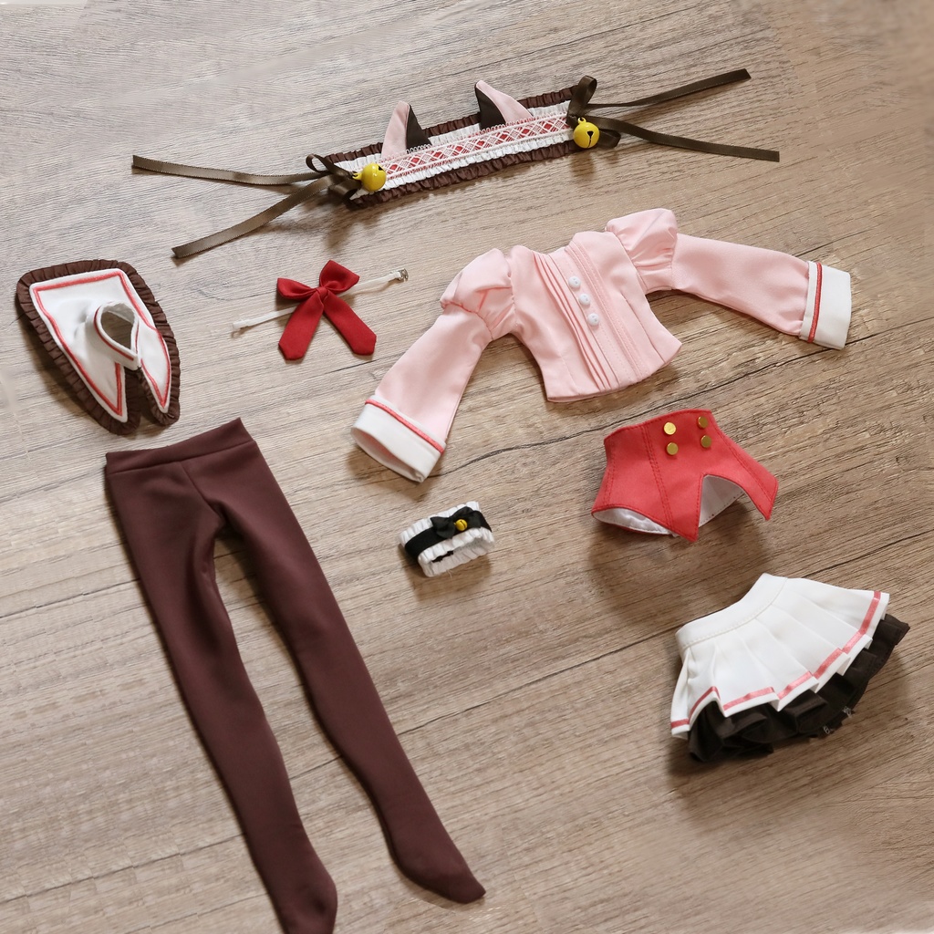 「受注」꒰猫見町꒱「1/4ドール服 MDD/OF」