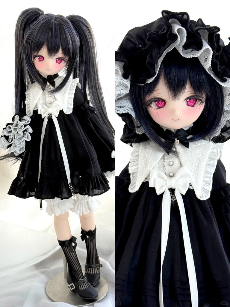 「受注」꒰揺り籠のミサ꒱「1/4ドール服 MDD, KUMAKO/OF」