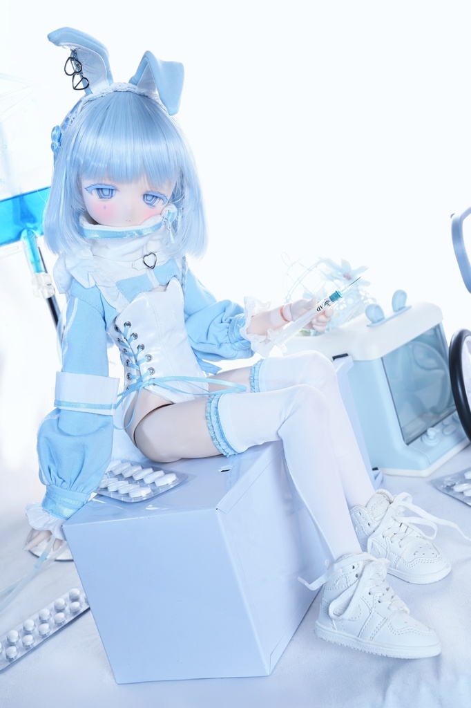 「受注」꒰機能系うさぎ꒱「1/4ドール服 MDD, Angelphilia, DD/OF」