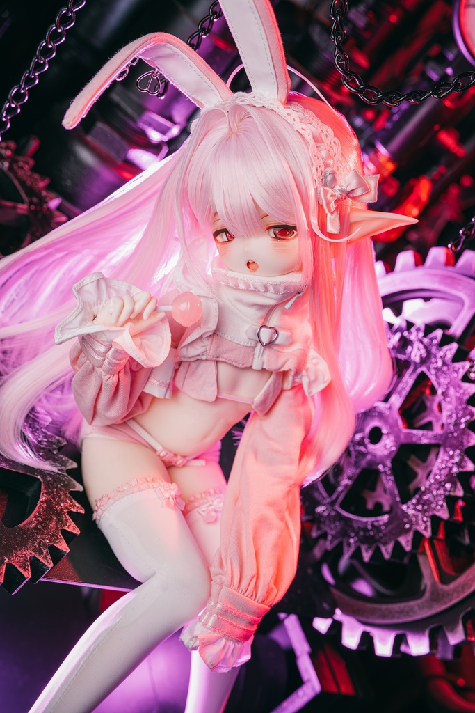 「受注」꒰機能系うさぎ꒱「1/4ドール服 MDD, Angelphilia, DD/OF」