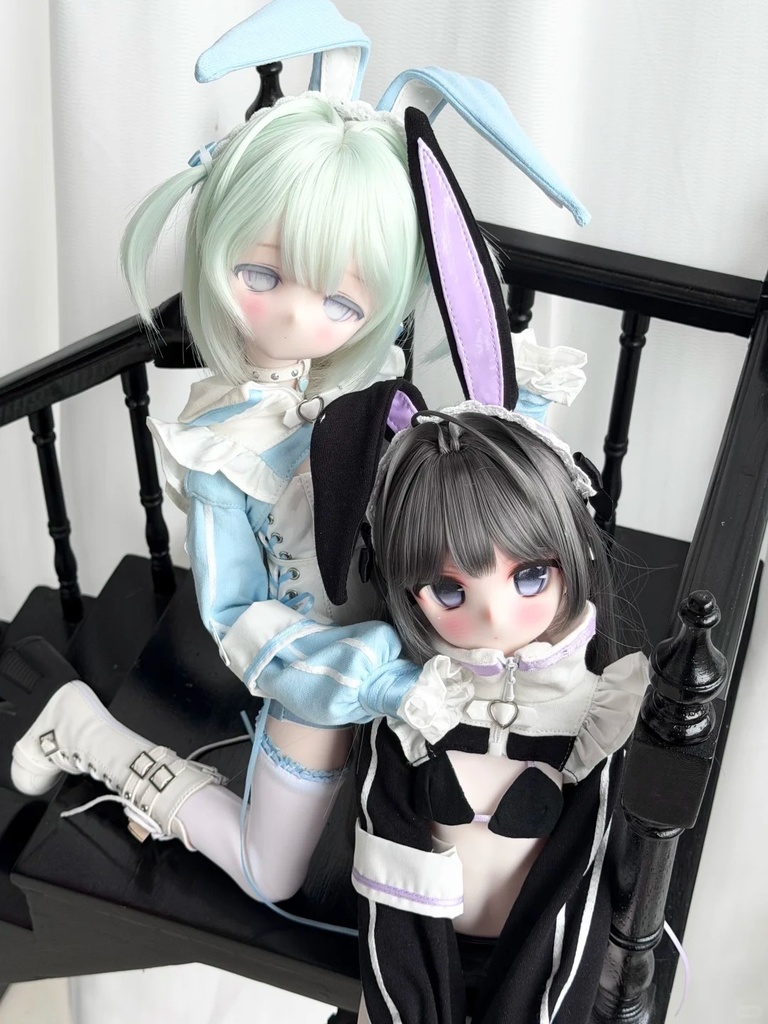 「受注」꒰機能系うさぎ꒱「1/4ドール服 MDD, Angelphilia, DD/OF」