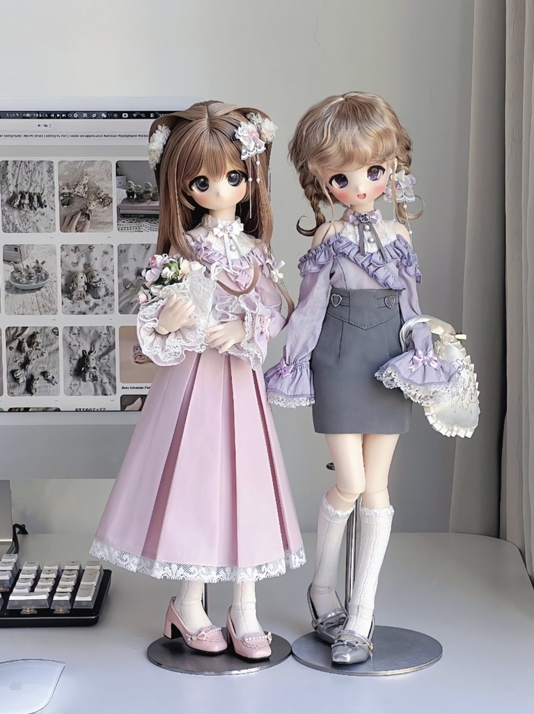 「受注」꒰ライラックの約束꒱「1/4ドール服 MDD, Angelphilia/OF」