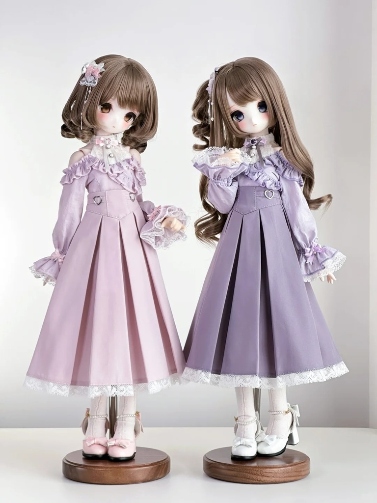 「受注」꒰ライラックの約束꒱「1/4ドール服 MDD, Angelphilia/OF」