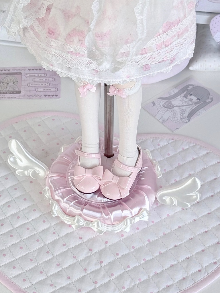 「受注」꒰天使のつばさ꒱「1/4・1/6ドール用スタンド」