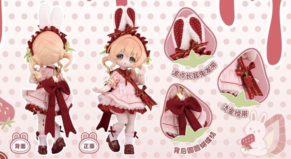 「通販」꒰COME4FREE ドール服꒱「1/12ドール, OB11/OF」