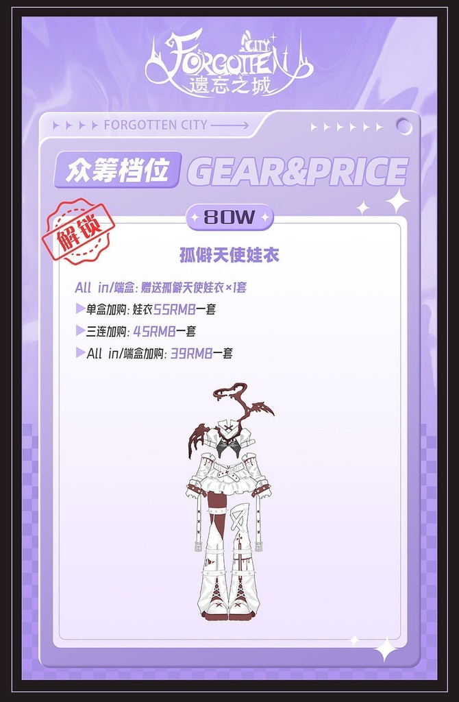 「受注」꒰忘却の城 The Forgotten City꒱ 「1/8 BJD ブラインドボックス」