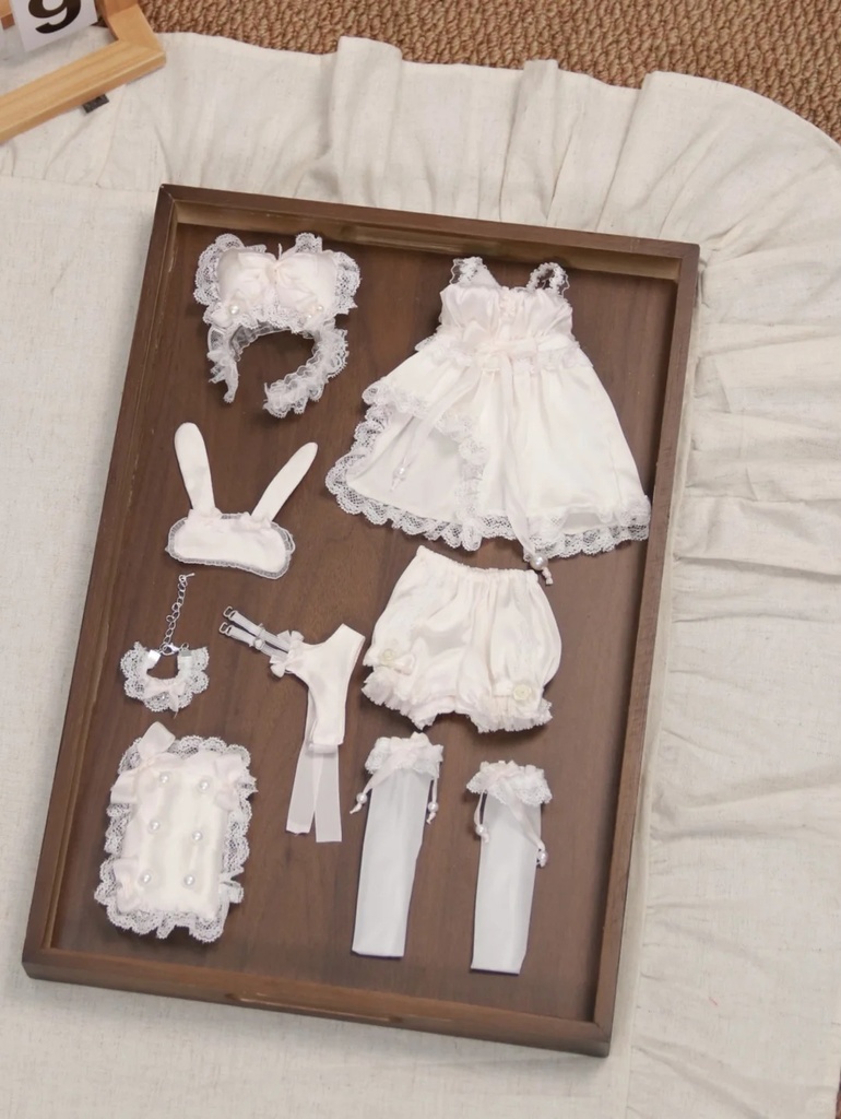 「受注」꒰ねむねむうさぎ꒱「1/4ドール服 MDD/OF」