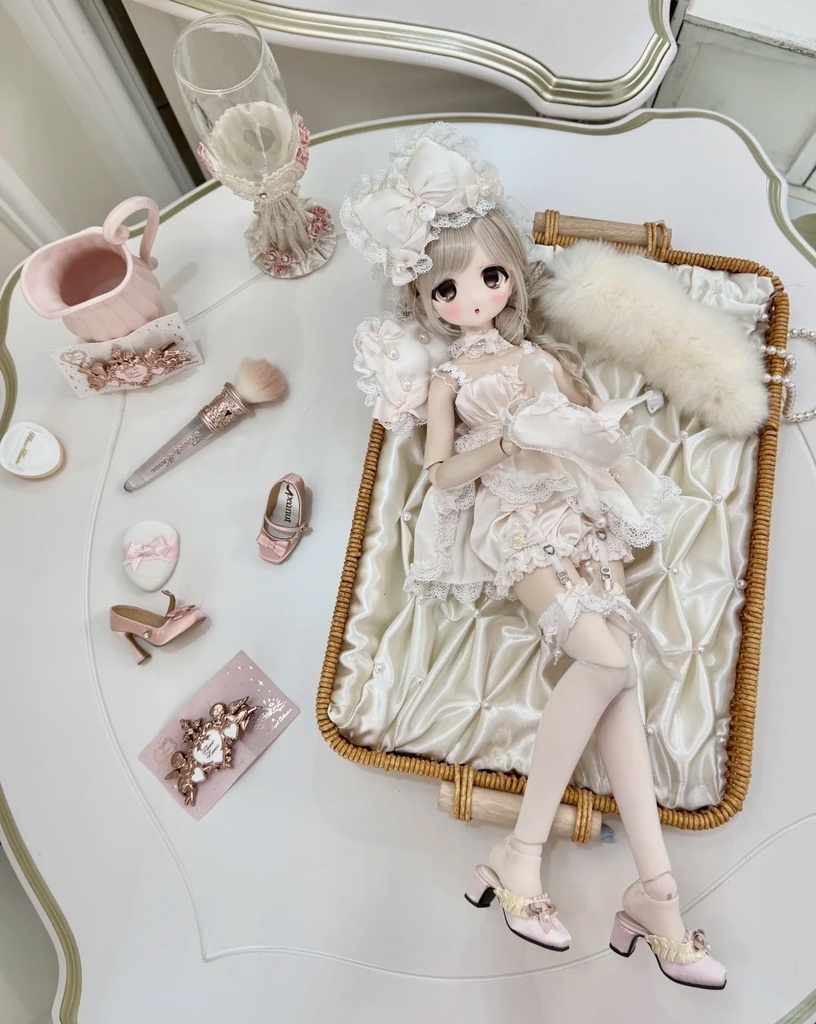 「受注」꒰ねむねむうさぎ꒱「1/4ドール服 MDD/OF」