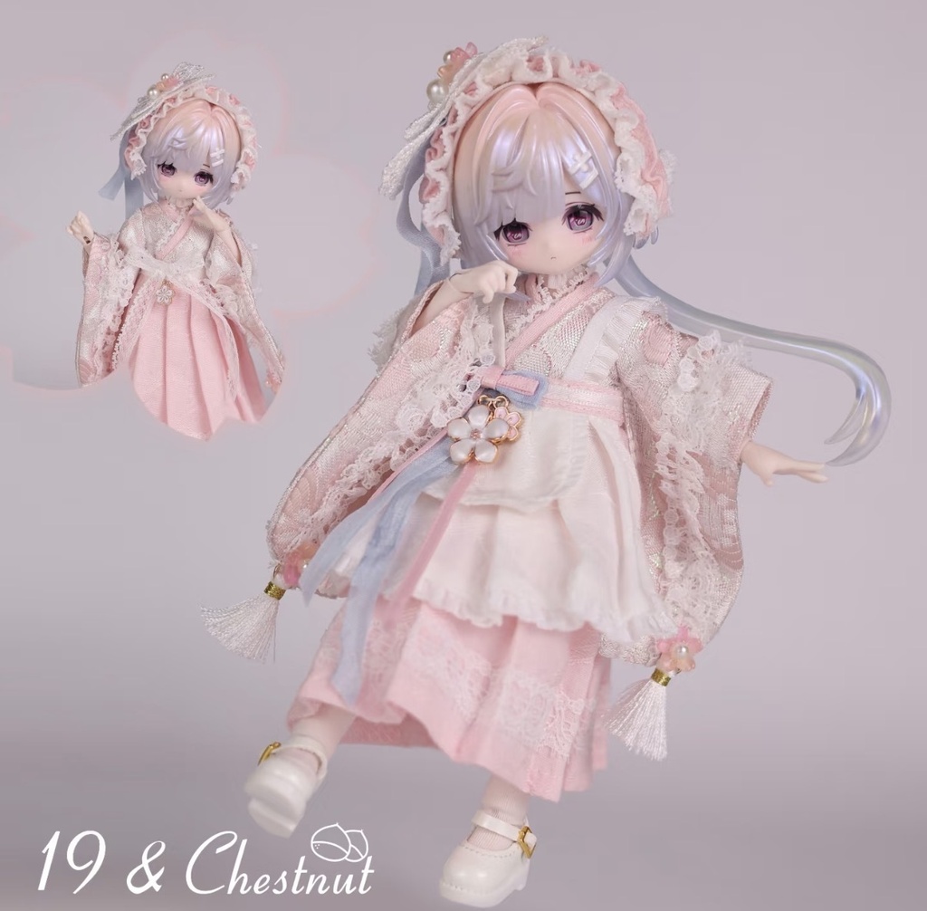 「再販」꒰桜の夢織り꒱「1/6ドール，1/8・1/12ドール, OB11，Azone/OF」