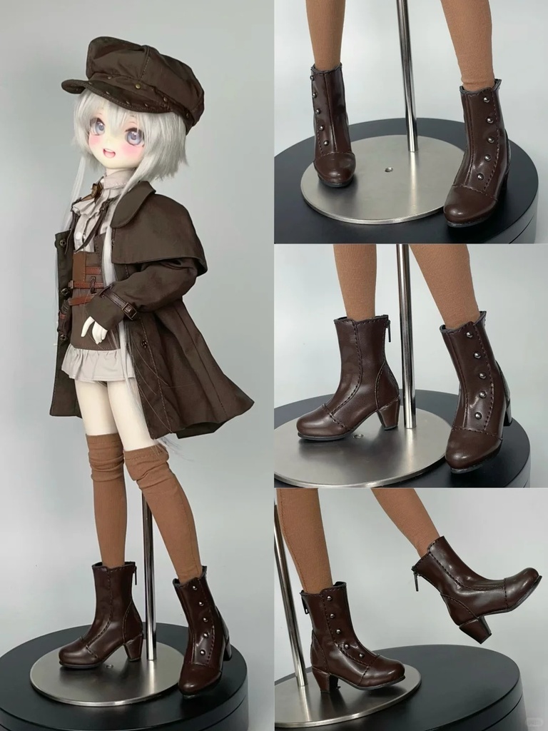 「受注」꒰夜想ヴィクトリア꒱「1/4ドール靴」