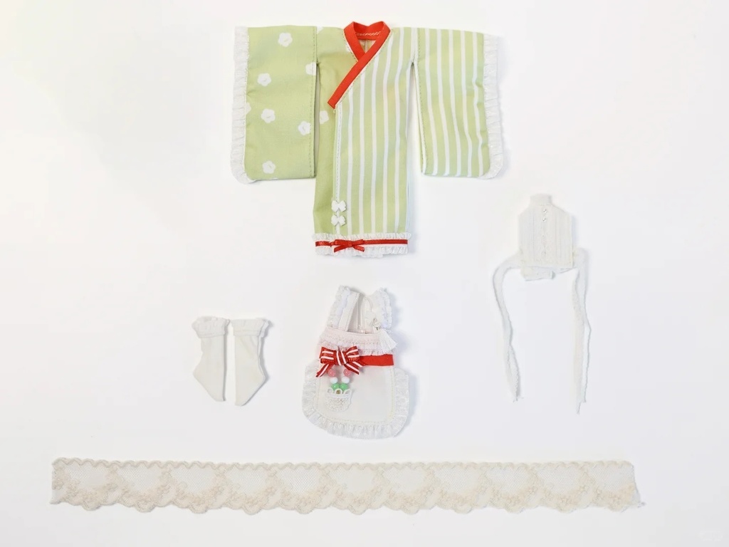 「受注」꒰メイド服コレクション꒱「1/12ドール, OB11/OF」