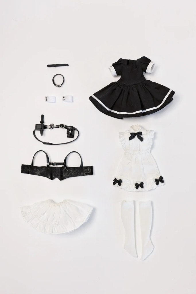 「受注」꒰メイド服コレクション꒱「1/12ドール, OB11/OF」