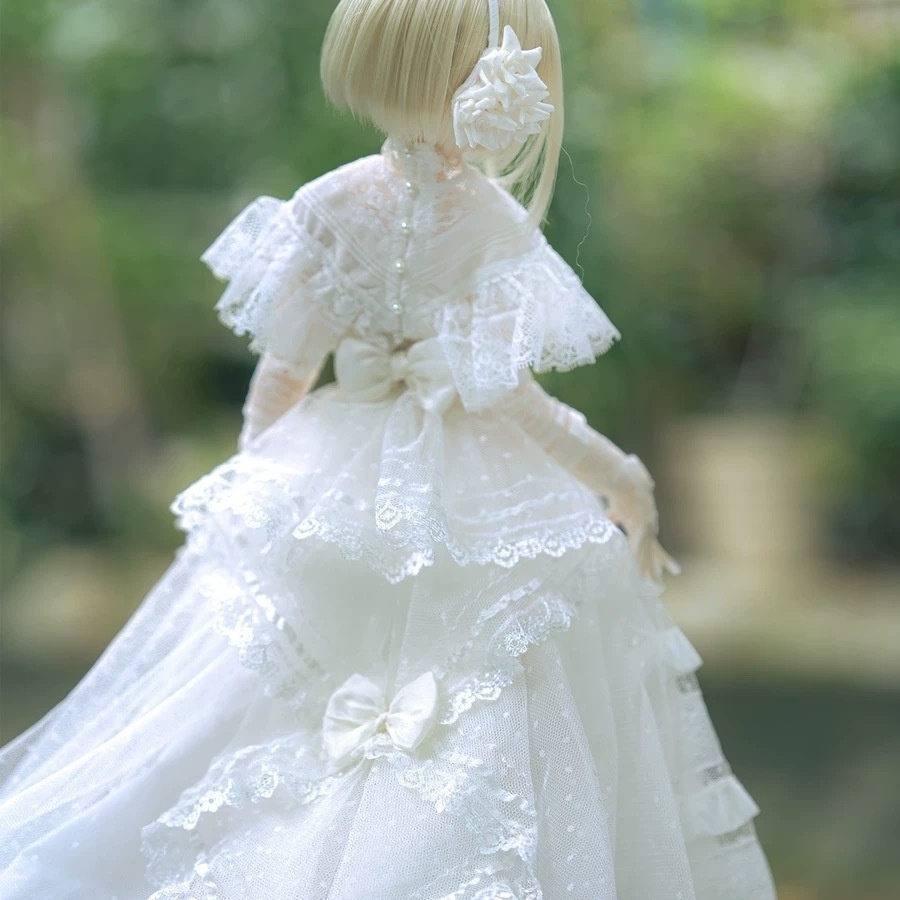 「受注」꒰白と影🤍🖤꒱「1/4ドール服 MDD, MSD, SDM/OF」